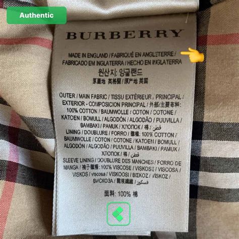 burberry made in italy authentic|how to check burberry authenticity.